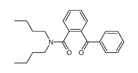 N,N-di-n.butyl O-benzoylbenzamide Structure