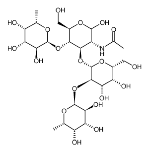 LewisBtetrasaccharide结构式