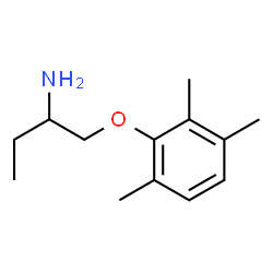 Propylamine, 1-[(2,3,6-trimethylphenoxy)methyl]- (8CI) structure