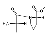 α-L-Ala-L-Pro-methyl ester structure