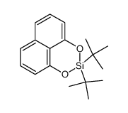 2,2-di-tert-butylnaphtho[1,8-de][1,3,2]dioxasiline结构式