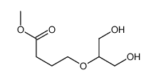 methyl 4-(1,3-dihydroxypropan-2-yloxy)butanoate Structure