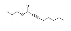 isobutyl non-2-ynoate Structure