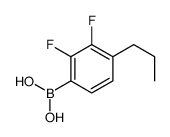 Boronic acid, (2,3-difluoro-4-propylphenyl)- (9CI)结构式