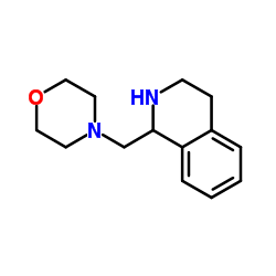 1-(4-Morpholinylmethyl)-1,2,3,4-tetrahydroisoquinoline结构式