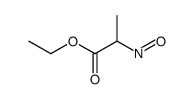 2-nitroso-propionic acid ethyl ester结构式