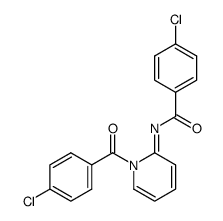 4-chloro-N-(1-(4-chlorobenzoyl)pyridin-2(1H)-ylidene)benzamide结构式