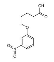 5-(3-nitrophenoxy)pentanoic acid结构式