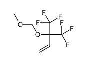 4,4,4-trifluoro-3-(methoxymethoxy)-3-(trifluoromethyl)but-1-ene结构式