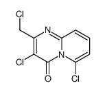 3,6-dichloro-2-(chloromethyl)pyrido[1,2-a]pyrimidin-4-one结构式