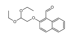 2-(2,2-diethoxyethoxy)naphthalene-1-carbaldehyde Structure