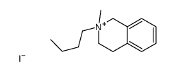 2-butyl-2-methyl-3,4-dihydro-1H-isoquinolin-2-ium,iodide Structure