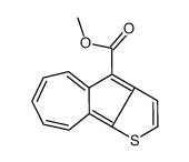 methyl azuleno[1,2-b]thiophene-4-carboxylate结构式