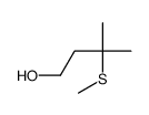 3-methyl-3-methylsulfanylbutan-1-ol结构式