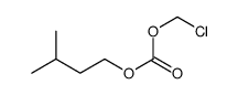 chloromethyl 3-methylbutyl carbonate Structure