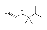 N'-(2,3-dimethylbutan-2-yl)methanimidamide结构式