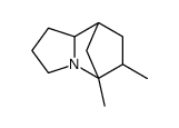 5,8-Methanoindolizine,octahydro-5,6-dimethyl-(9CI) Structure