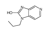 1-propyl-3H-imidazo[4,5-c]pyridin-2-one结构式