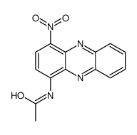 N-(4-nitrophenazin-1-yl)acetamide结构式
