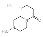 3-chloro-1-(4-methylpiperazin-1-yl)propan-1-one结构式