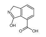 3-OXOISOINDOLINE-4-CARBOXYLIC ACID Structure