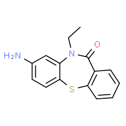 8-Amino-10-ethyldibenzo[b,f][1,4]thiazepin-11(10H)-one Structure