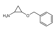 cis-trans-2-Benzyloxy-cyclopropylamin Structure