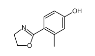 Phenol, 4-(4,5-dihydro-2-oxazolyl)-3-methyl Structure