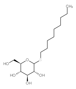 nonyl thioglucoside Structure