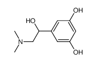 1-(3,5-dihydroxy-phenyl)-2-dimethylamino-ethanol结构式