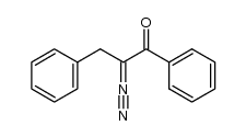 3-diazo-4-phenyl-2-butanone Structure