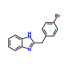 2-(4-Bromobenzyl)-1H-benzimidazole Structure