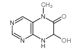 6(5H)-Pteridinone,7,8-dihydro-7-hydroxy-5-methyl-(6CI) Structure