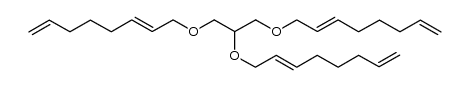 8-((1,3-bis(octa-2,7-dien-1-yloxy)propan-2-yl)oxy)octa-1,6-diene Structure