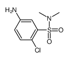 5-Amino-2-chloro-N,N-dimethylbenzenesulfonamide Structure