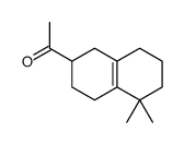 1-(5,5-dimethyl-2,3,4,6,7,8-hexahydro-1H-naphthalen-2-yl)ethanone Structure