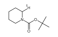 tert-butyl piperidine-1-carboxylate-2-d Structure