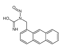 1-(anthracen-1-ylmethyl)-1-nitrosourea Structure