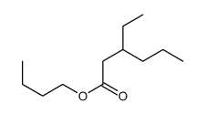 butyl 3-ethylhexanoate Structure