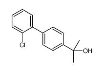 2-[4-(2-chlorophenyl)phenyl]propan-2-ol结构式
