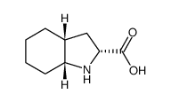 (R)-八氢-1H-吲哚-2-羧酸结构式