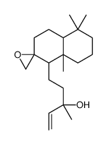 5-(5,5,8a-trimethylspiro[3,4,4a,6,7,8-hexahydro-1H-naphthalene-2,2'-oxirane]-1-yl)-3-methylpent-1-en-3-ol Structure