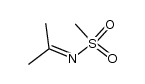 N-(propan-2-ylidene)methanesulfonamide结构式