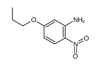 2-nitro-5-propoxyaniline结构式