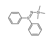 S,S-diphenyl-N-(trimethylsilyl)sulfimine结构式