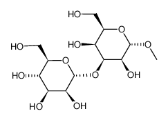 methyl 3-O-mannopyranosyltalopyranoside结构式