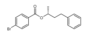 (R)-4-phenylbut-2-yl-4-bromobenzoate结构式