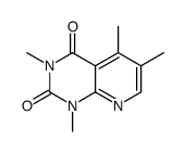 1,3,5,6-tetramethylpyrido[2,3-d]pyrimidine-2,4-dione Structure