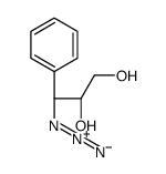 (2S,3S)-3-azido-3-phenylpropane-1,2-diol结构式