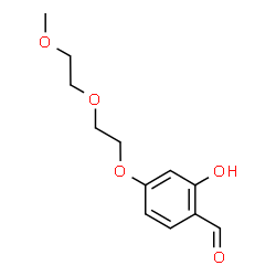 Benzaldehyde, 2-hydroxy-4-[2-(2-methoxyethoxy)ethoxy]- picture